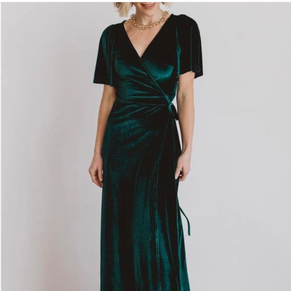 Baltic Born Megan Wrap Maxi Dress